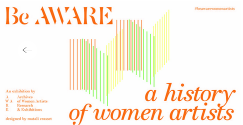 Image for Be AWARE: A history of women artists